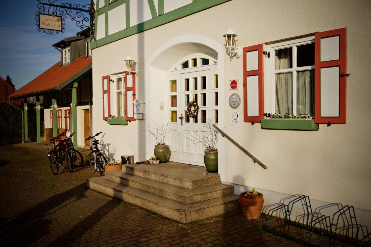 Seehotel Huberhof Oberuckersee Exterior foto